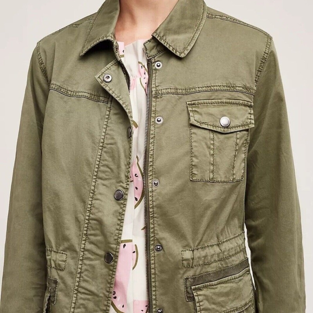 Marrakech Olive Green Utility Jacket
